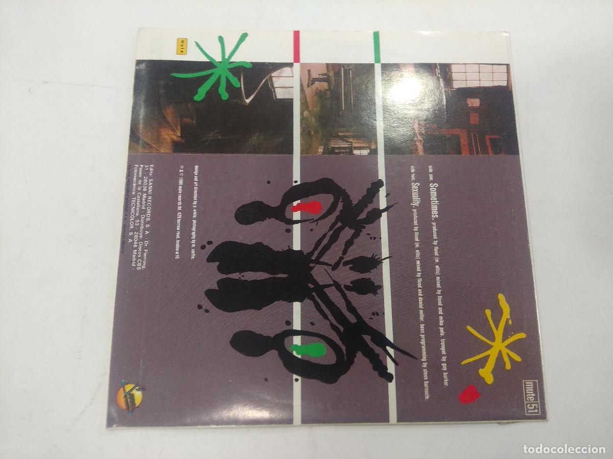 Discos de vinilo: ERASURE/SOMETIMES/SINGLE. - Foto 3