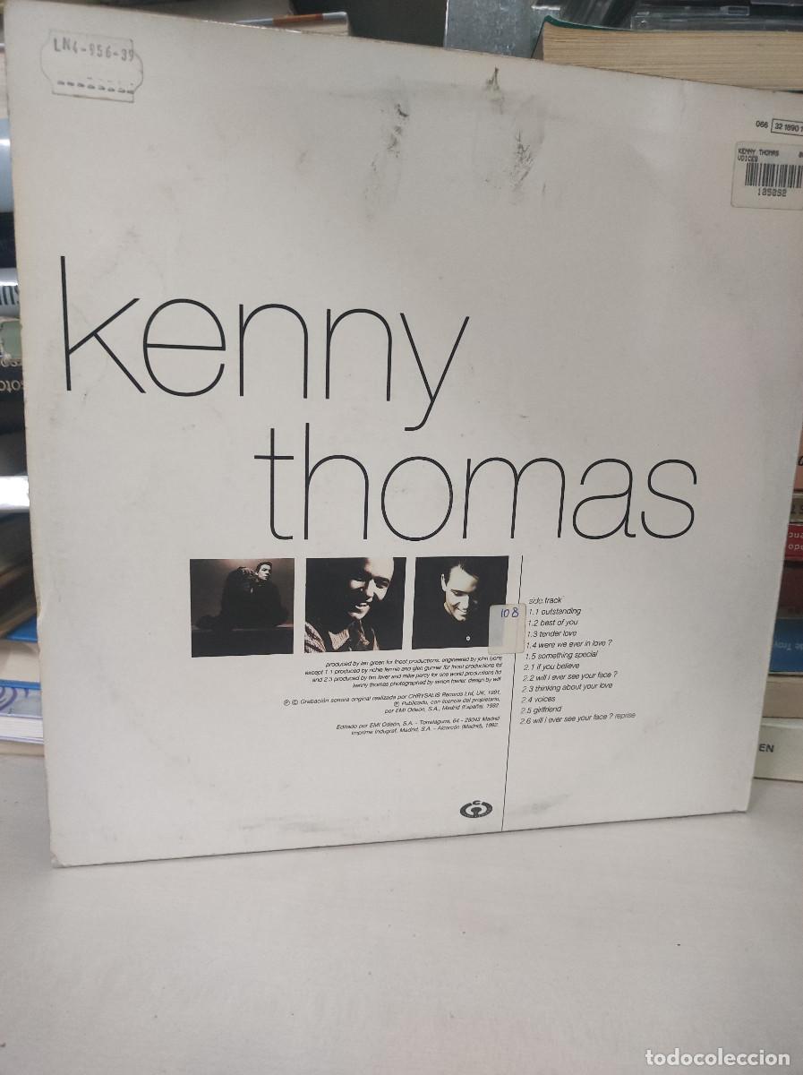 Discos de vinilo: Kenny Thomas &ndash; Voices - Foto 2
