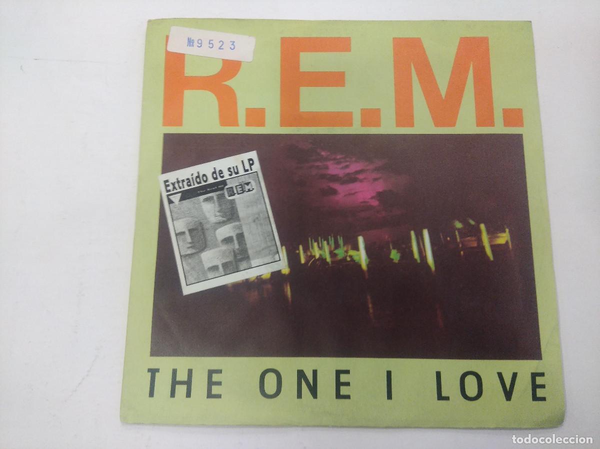Discos de vinilo: REM/THE ONE I LOVE/SINGLE. - Foto 1