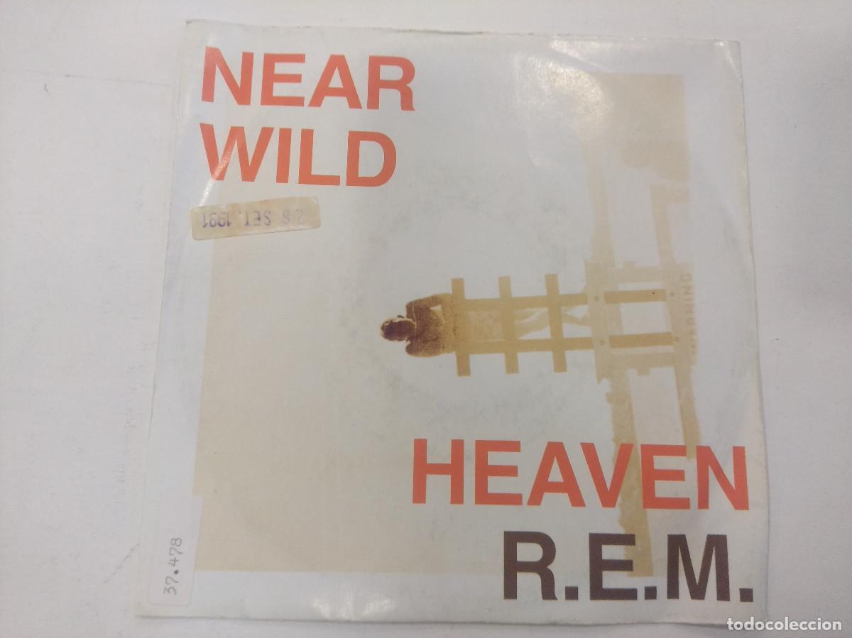Discos de vinilo: REM/NEAR WILD/SINGLE. - Foto 1