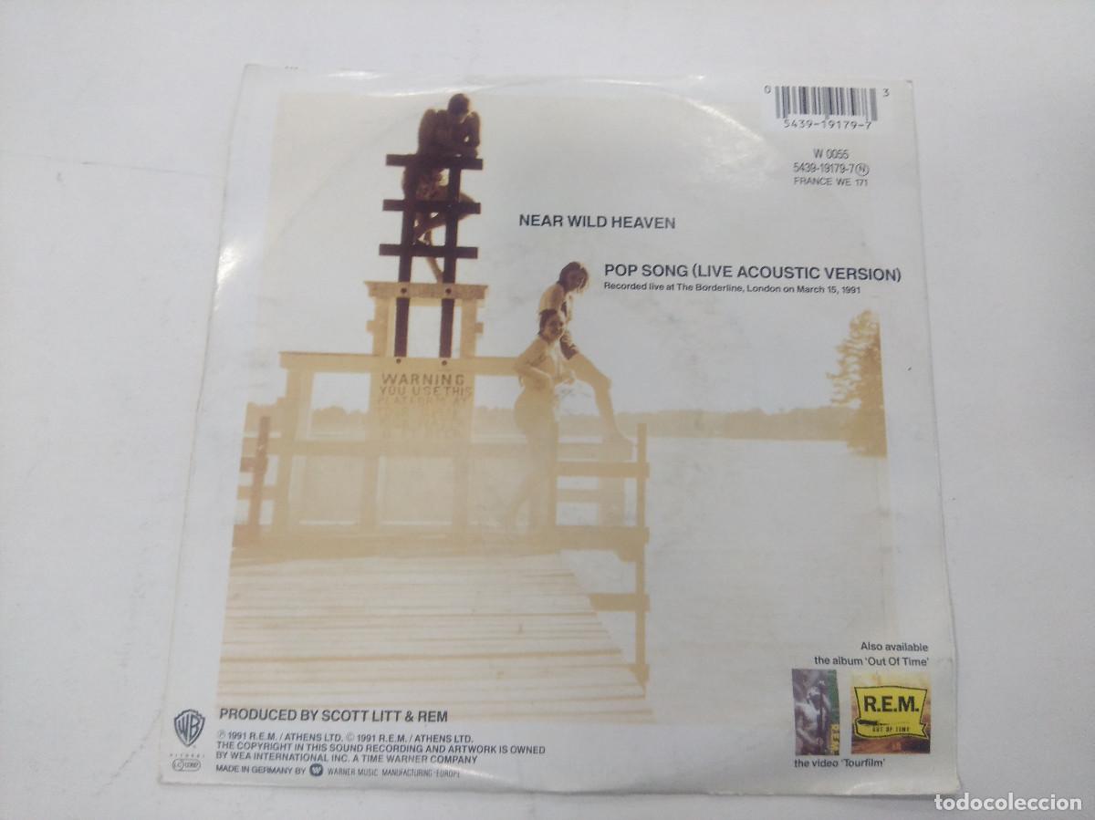 Discos de vinilo: REM/NEAR WILD/SINGLE. - Foto 3
