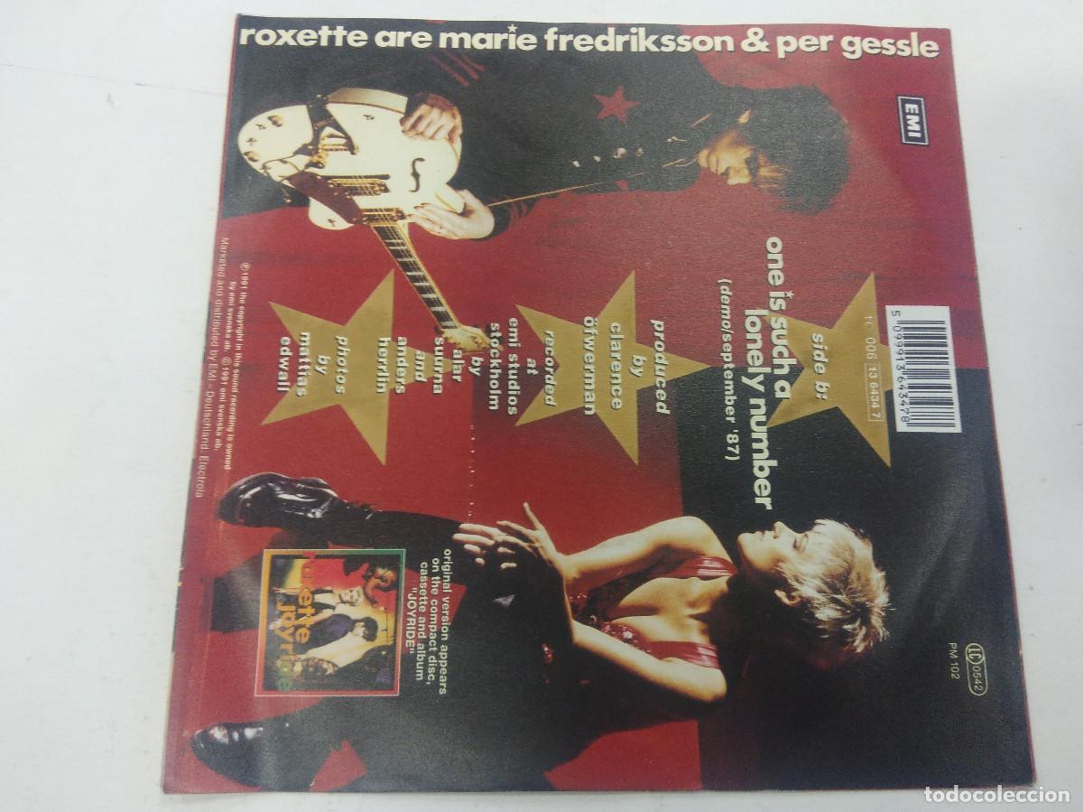 Discos de vinilo: ROXETTE/THE BIG L/SINGLE. - Foto 3