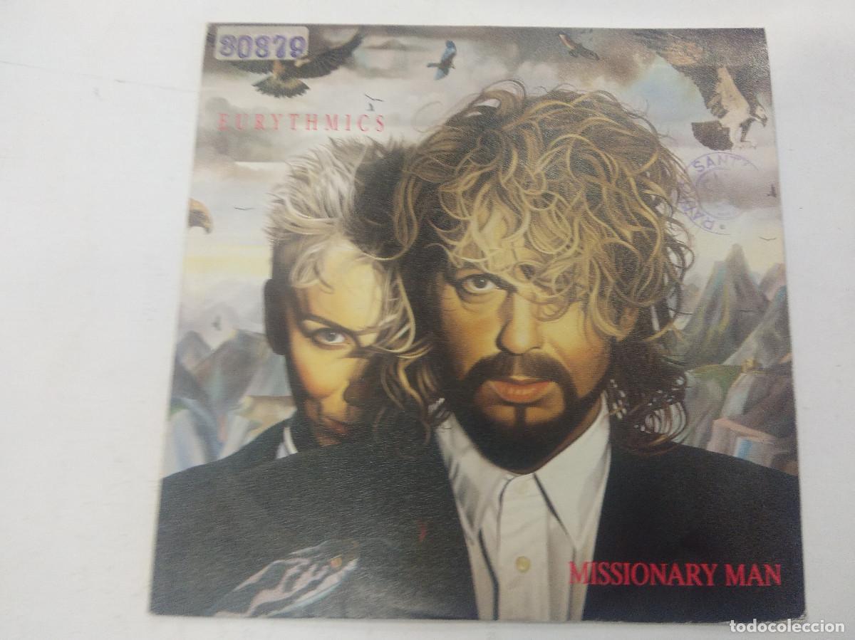 Discos de vinilo: EURYTHMICS/MISSIONARY MAN/SINGLE. - Foto 1
