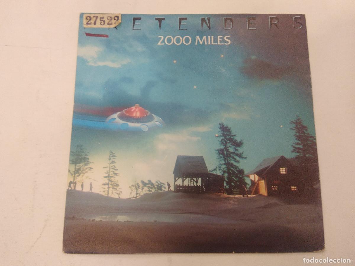 Discos de vinilo: PRETENDERS/2000 MILES/SINGLE PROMOCIONAL. - Foto 1