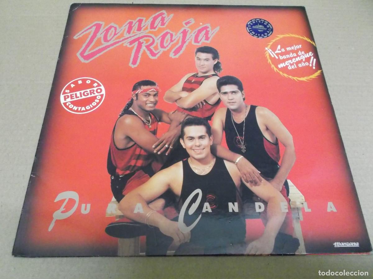 Discos de vinilo: ZONA ROJA (LP) PURA CANDELA A&Ntilde;O 1993