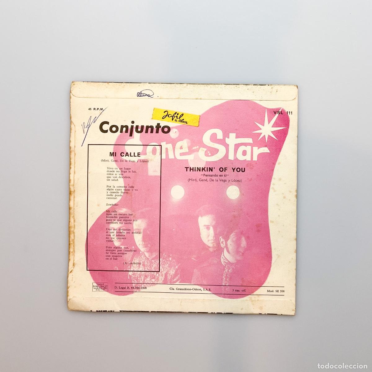 Discos de vinilo: SINGLE. Lone Star. Mi Calle (VG/VG+) - Foto 2