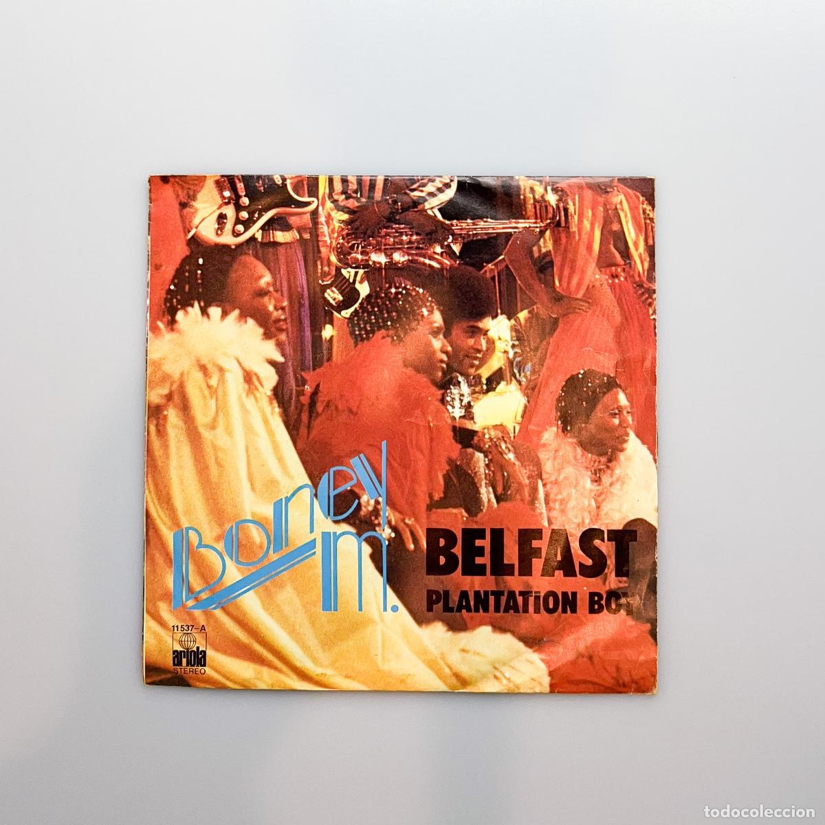Discos de vinilo: SINGLE. Boney M. Belfast (VG+/VG+) - Foto 1