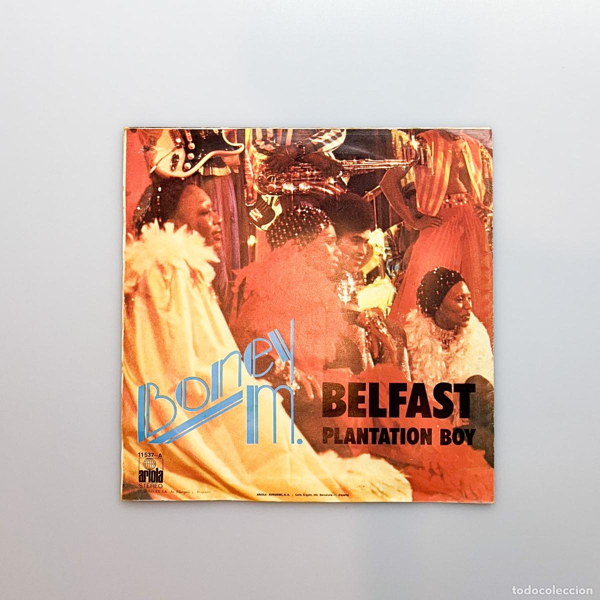 Discos de vinilo: SINGLE. Boney M. Belfast (VG+/VG+) - Foto 2