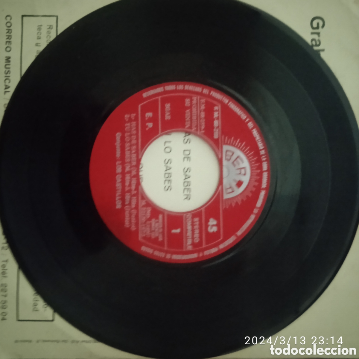 Discos de vinilo: Los castillos has de saber+3 - Foto 3