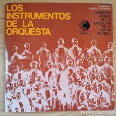 Discos de vinilo: LOS INSTRUMENTOS DE LA ORQUESTA - ÁLBUM DOBLE LP, POR ORQUESTA DE LA OPERA DE VIENA