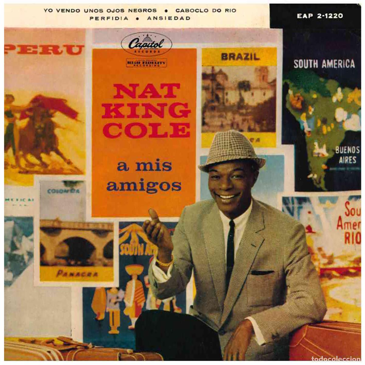Discos de vinilo: Nat King Cole &ndash; A Mis Amigos - Foto 1