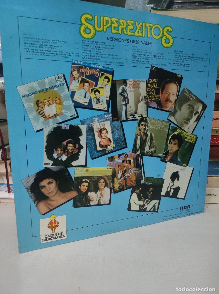 Discos de vinilo: SUPEREXITOS VERSIONES ORIGINALES - Foto 2