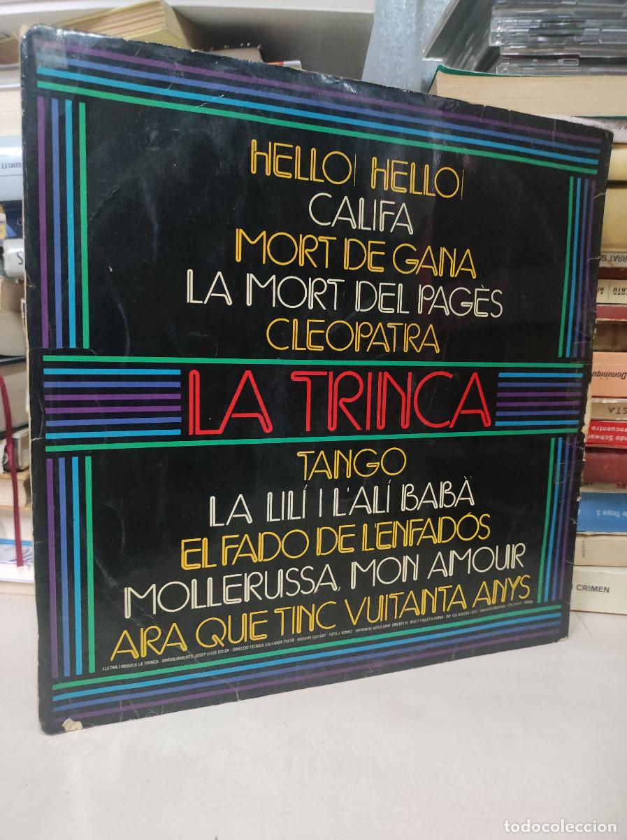 Discos de vinilo: La Trinca &ndash; Mort De Gana - Foto 2