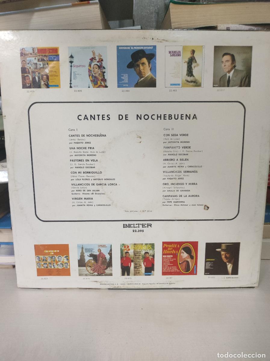 Discos de vinilo: CANTES DE NOCHEBUENA - Foto 2