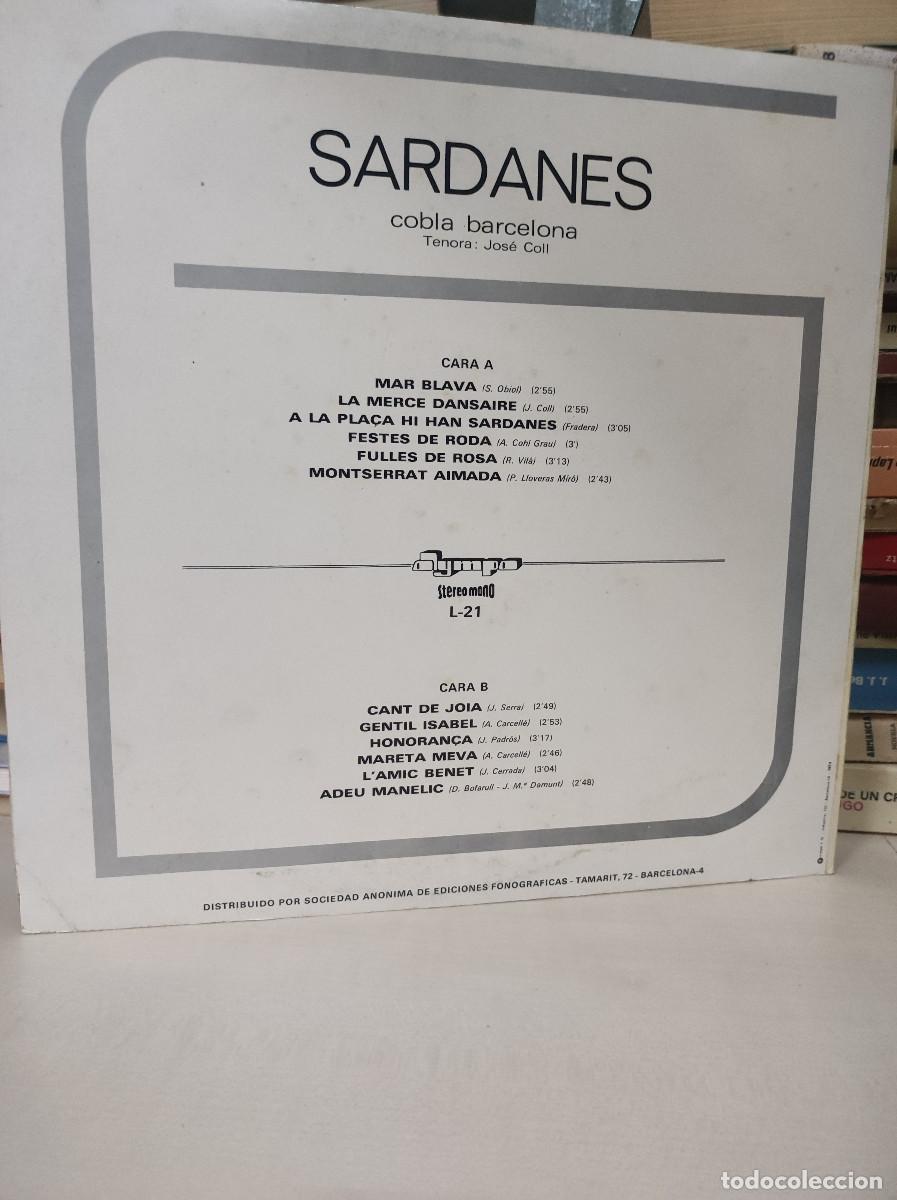 Discos de vinilo: Cobla Barcelona &ndash; Sardanes - Foto 2