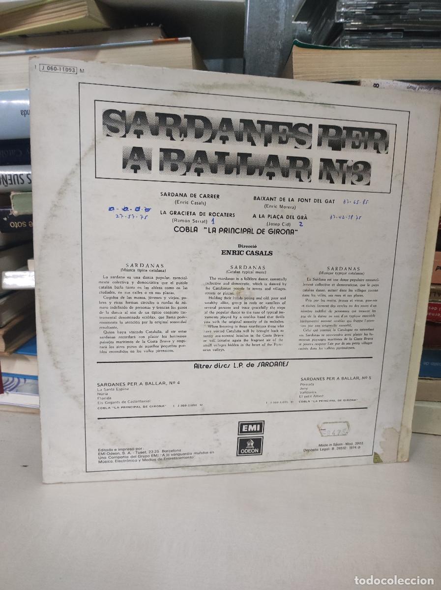 Discos de vinilo: SARDANES ENRIC CASALS - Foto 2