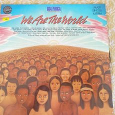 Discos de vinilo: MAXI USA FOR AFRICA - WE ARE THE WORLD