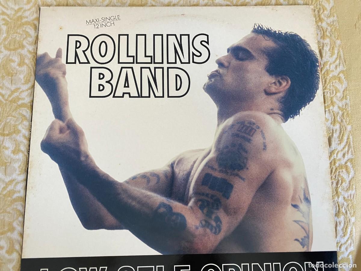 Discos de vinilo: MAXI ROLLING BAND - LOW SELF OPINION - Foto 1