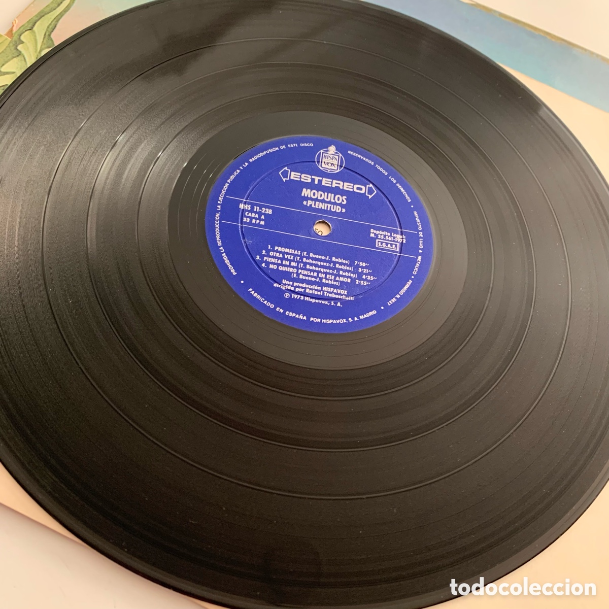 Discos de vinilo: lp Modulos &lrm;&ndash; Plenitud edicion de 1973 - Foto 5