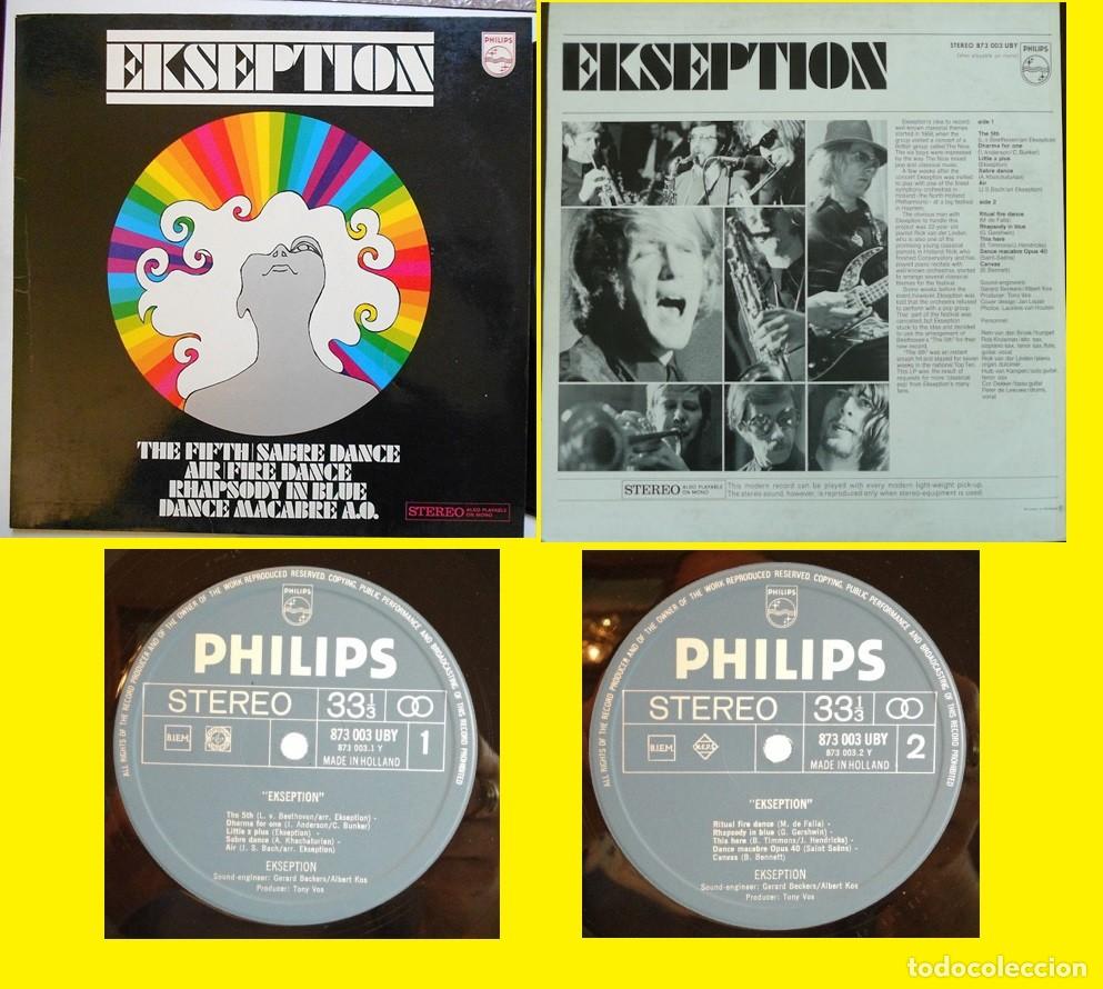 Discos de vinilo: Ekseption - RARO 1&ordm; PRESS, 1&ordm; LP, GREAT prog-Symphonic Rock, ORG EDT HOLLAND, TODO EXC