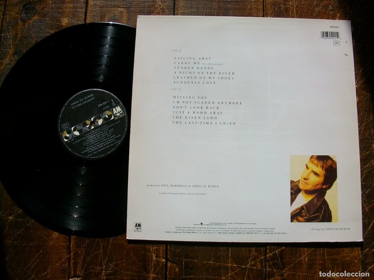 Discos de vinilo: Chris de Burgh Flying Colours LP - Foto 2