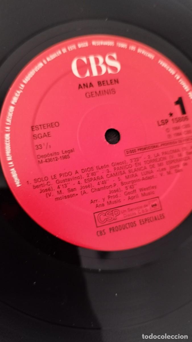 Discos de vinilo: Ana Bel&eacute;n,G&eacute;minis.Vinilo Lp - Foto 2