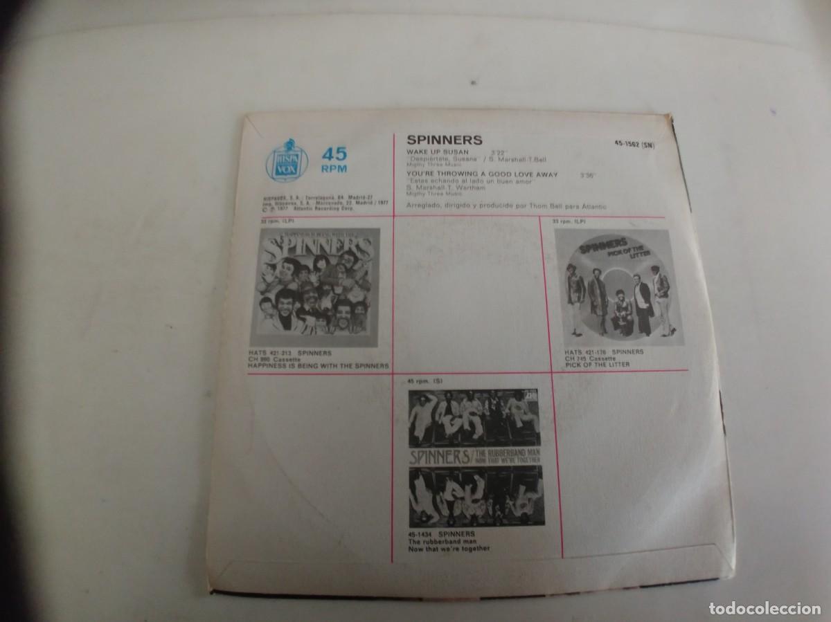 Discos de vinilo: SPINNERS-SINGLE WAKE UP SUSAN - Foto 2