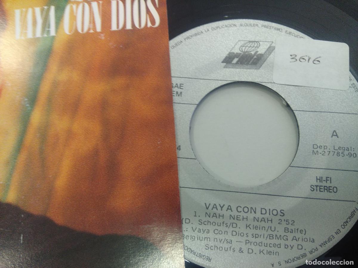 Discos de vinilo: VAYA CON DIOS/NAH NEH NAH/SINGLE. - Foto 2