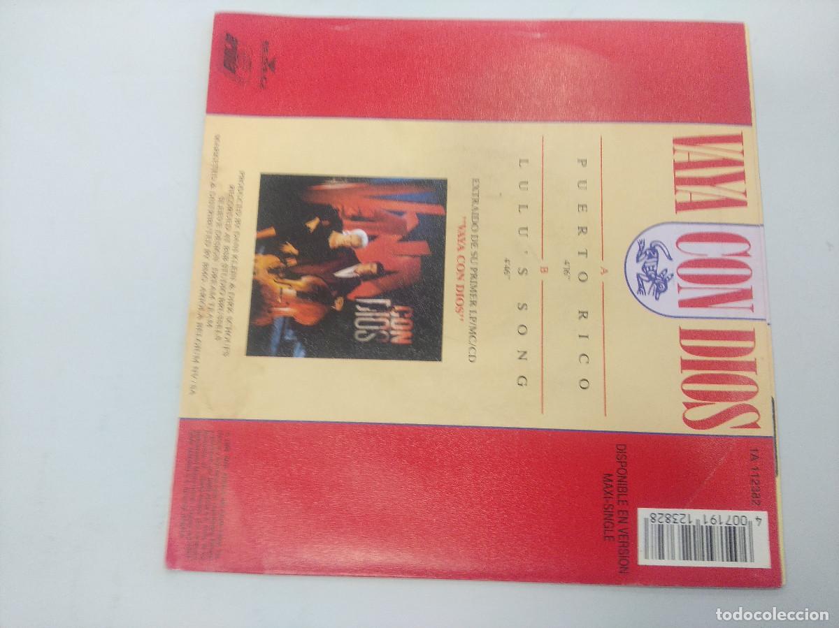 Discos de vinilo: VAYA CON DIOS/PUERTO RICO/SINGLE. - Foto 3