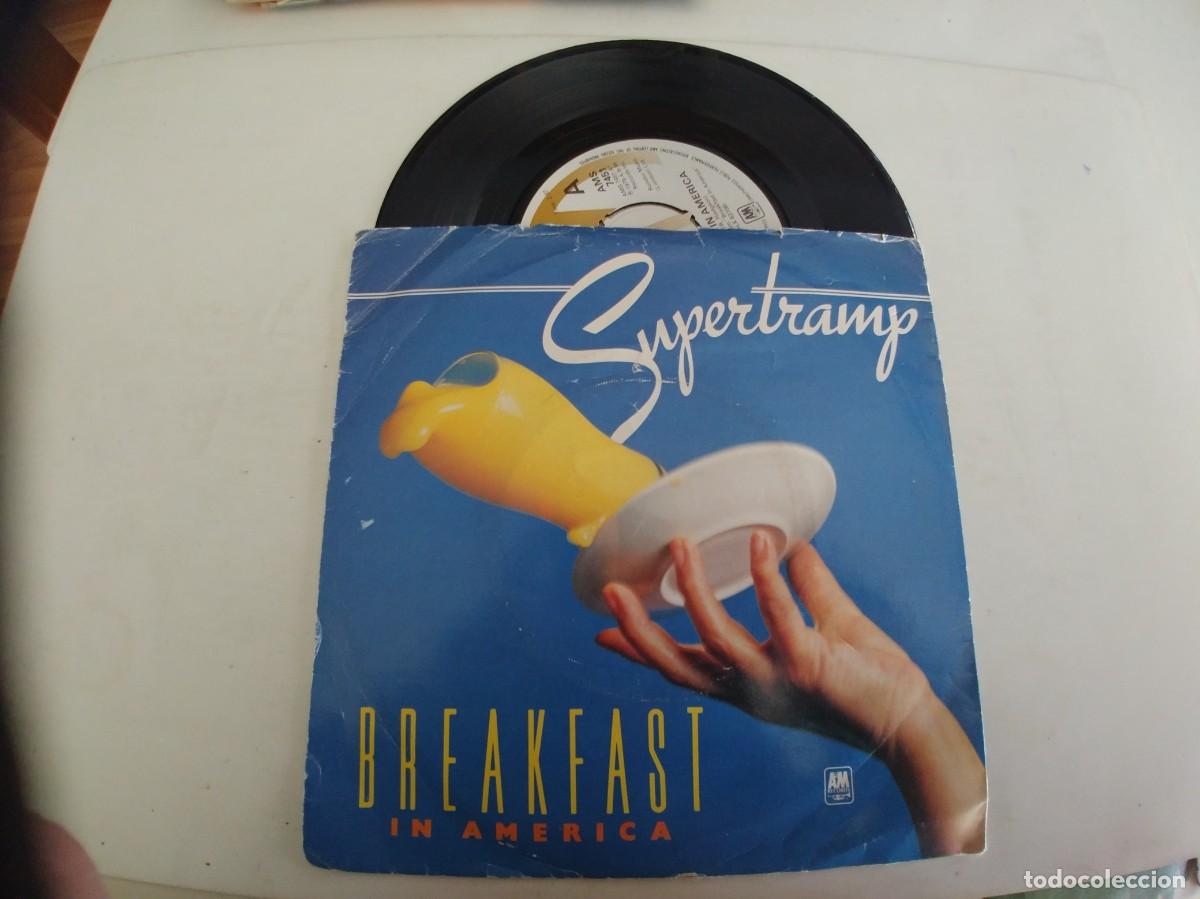 Discos de vinilo: SUPERTRAMP-SINGLE BREAKFAST IN AMERICA - Foto 1