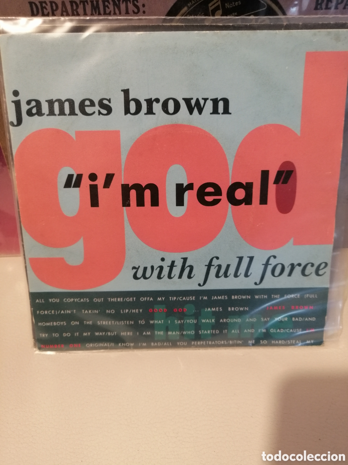 Discos de vinilo: James Brown - Im real - Foto 1