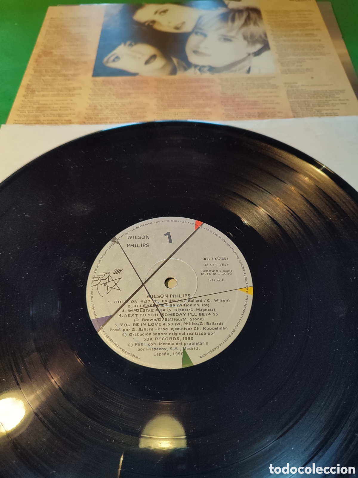 Discos de vinilo: Wilson Phillips - Same - Foto 3