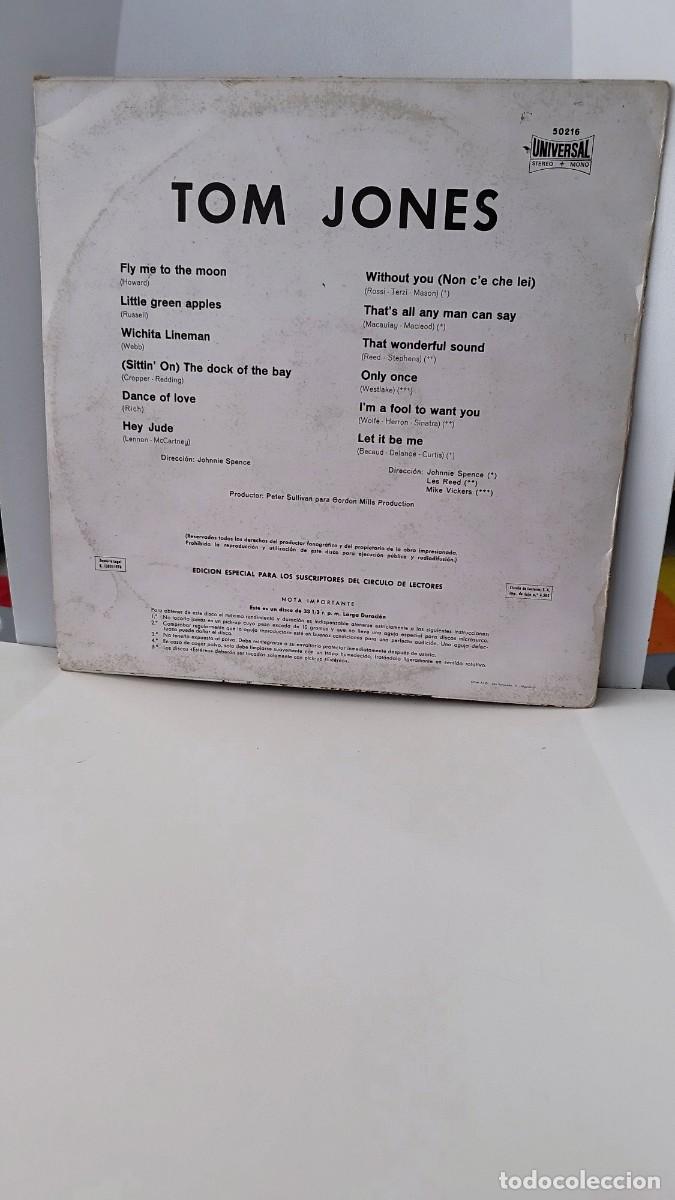 Discos de vinilo: Tom Jones &ndash; Tom Jones.vinilo Lp - Foto 3
