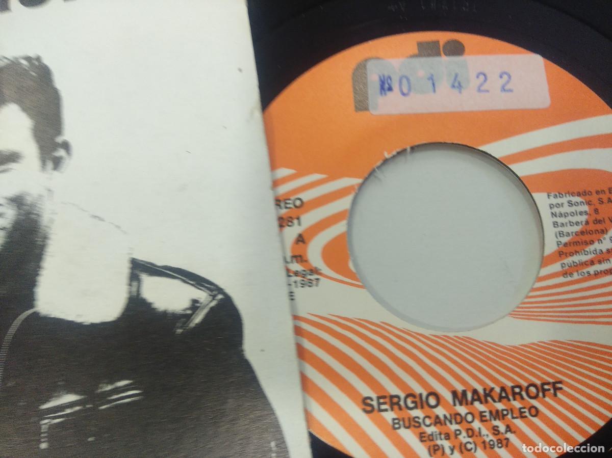 Discos de vinilo: SERGIO MAKAROFF/LA BUENA VIDA/SINGLE. - Foto 2