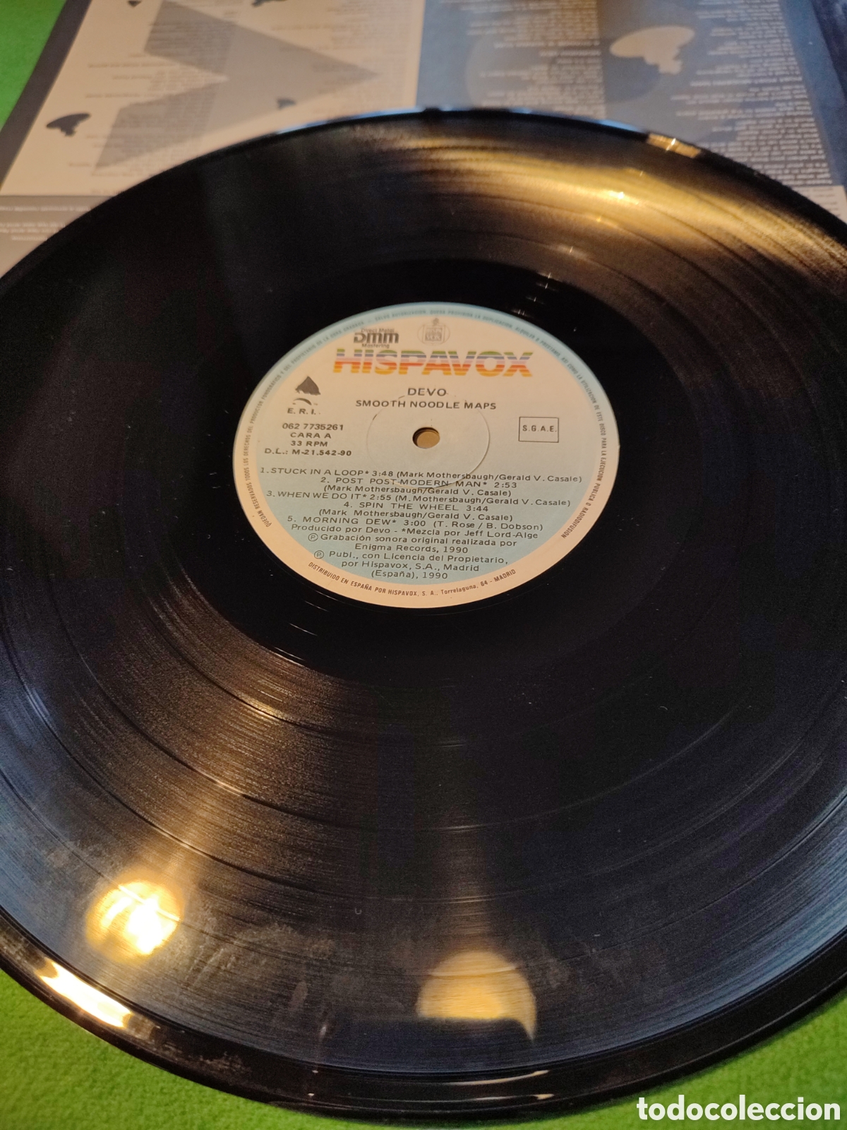 Discos de vinilo: Devo - Smooth noodle Maps - Foto 3