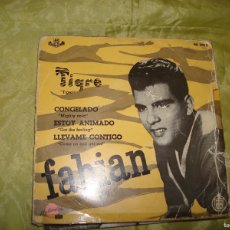 Discos de vinilo: FABIAN. TIGRE = TIGER + 3. EP. HELIODOR, 1960(#)