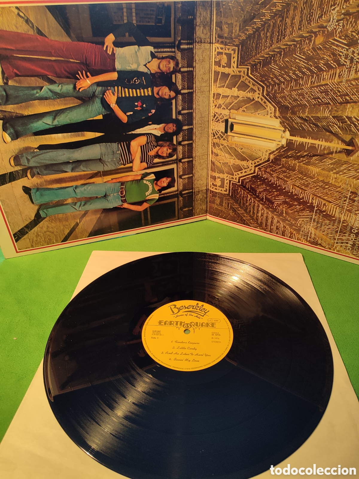 Discos de vinilo: Earth 8.5 Quake - Same - Foto 2