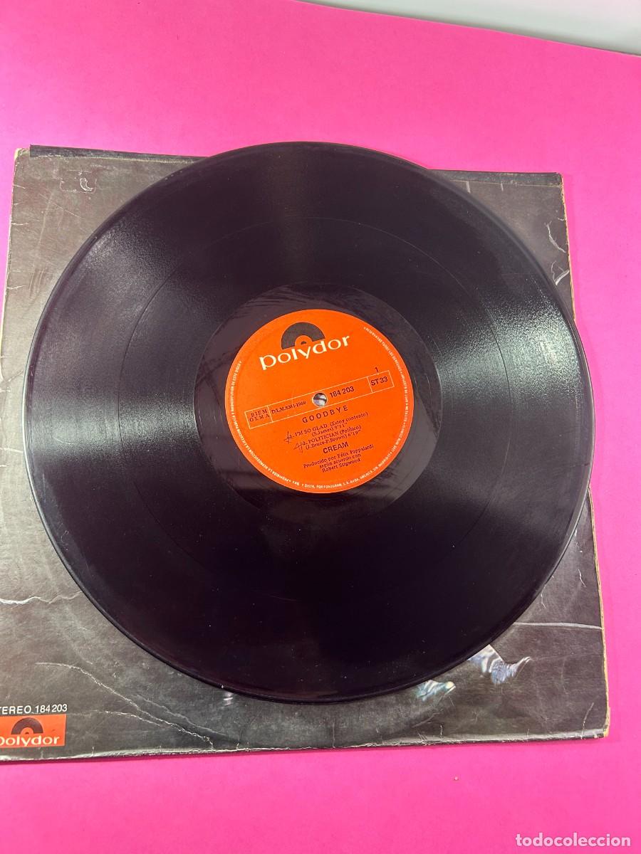 Discos de vinilo: CREAM - GOODBYE - LP SPAIN 1969 - Foto 3