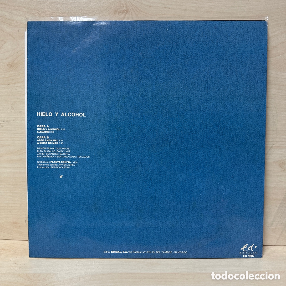 Discos de vinilo: Bida B Bida - Hielo Y Alcohol (12&rdquo;, MiniAlbum) - Foto 2