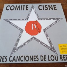 Discos de vinilo: COMITE CISNE - TRES CANCIONES DE LOU REED - MAXISINGLE ORIGINAL INTERMITENTE 1987 ED. LIMITADA Nº 64