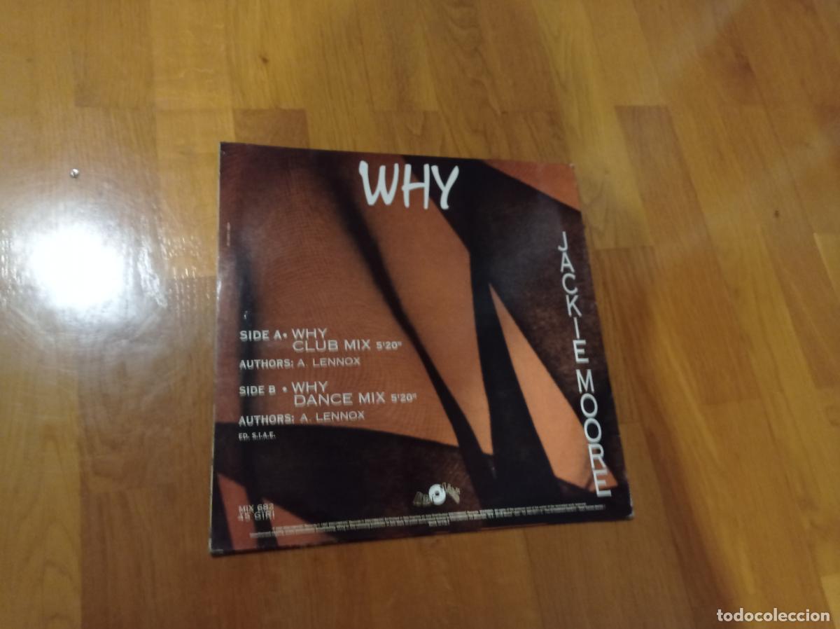 Discos de vinilo: Jackie moore-why.maxi italia - Foto 2