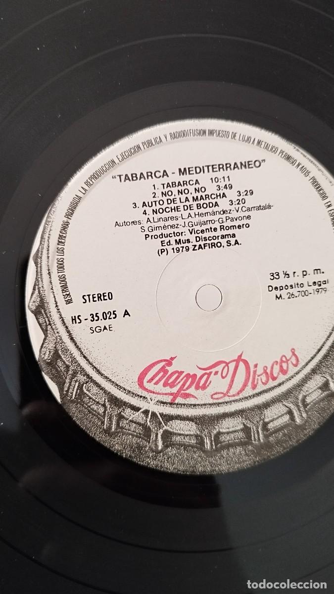 Discos de vinilo: Mediterr&aacute;neo,Tabarca.Vinilo Lp Sonido VG - Foto 8