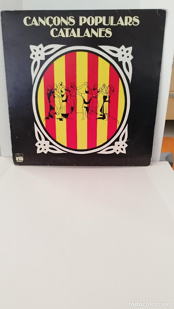 Discos de vinilo: Can&ccedil;ons populars catalanes,Vinilo lp - Foto 1