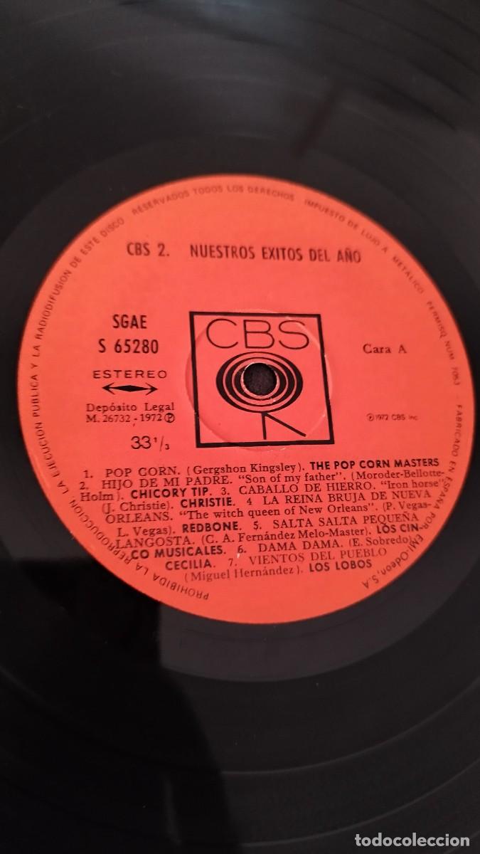 Discos de vinilo: Various &ndash; CBS 2. Nuestros Exitos Del A&ntilde;o.Vinilo Lp - Foto 2