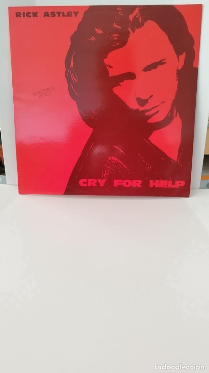 Discos de vinilo: Rick Astley &ndash; Cry For Help.Vinilo Maxi Single - Foto 1