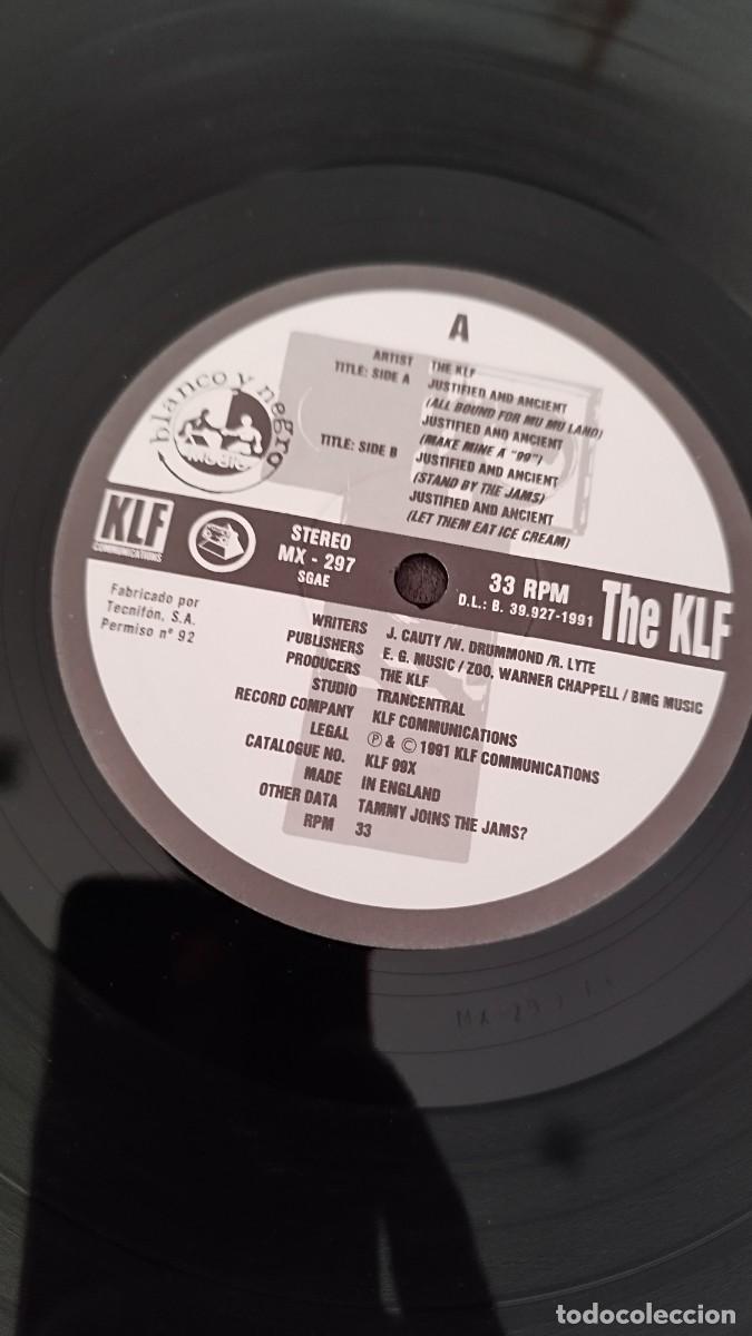 Discos de vinilo: The KLF &ndash; Justified & Ancient.Vinilo Maxi Single - Foto 2