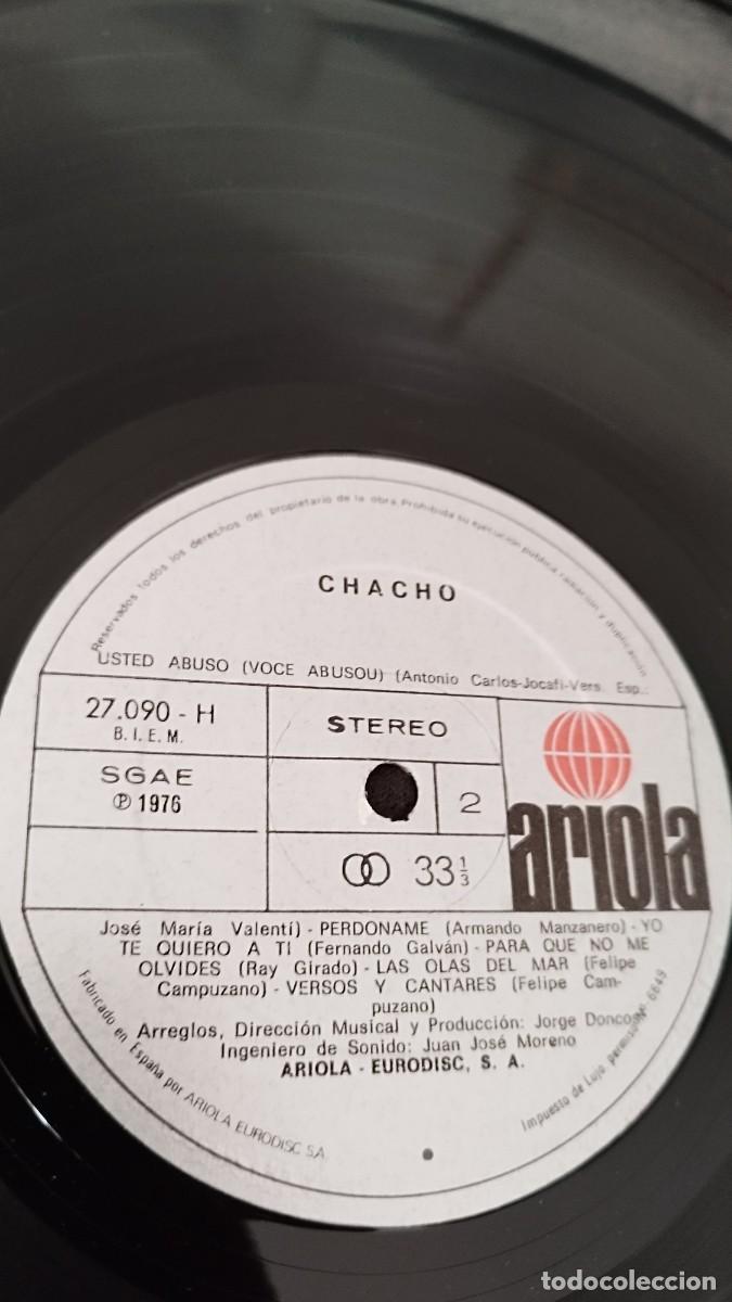 Discos de vinilo: Chacho &lrm;&ndash; Chacho.Vinilo Lp - Foto 4