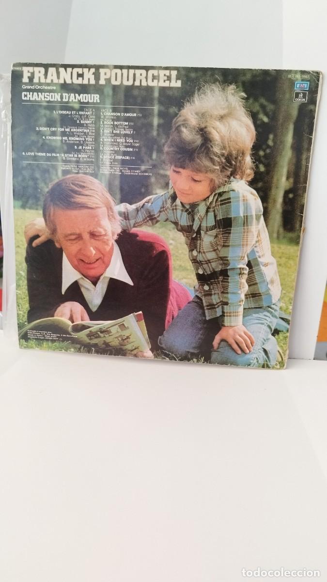 Discos de vinilo: Franck Pourcel chanson damour,Vinilo lp - Foto 3