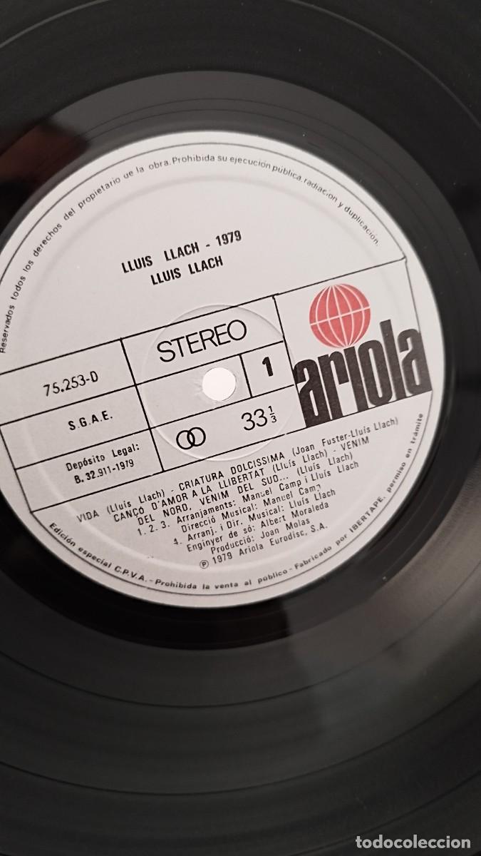 Discos de vinilo: Lluis Llach &ndash; 1979.Vinilo Lp - Foto 2