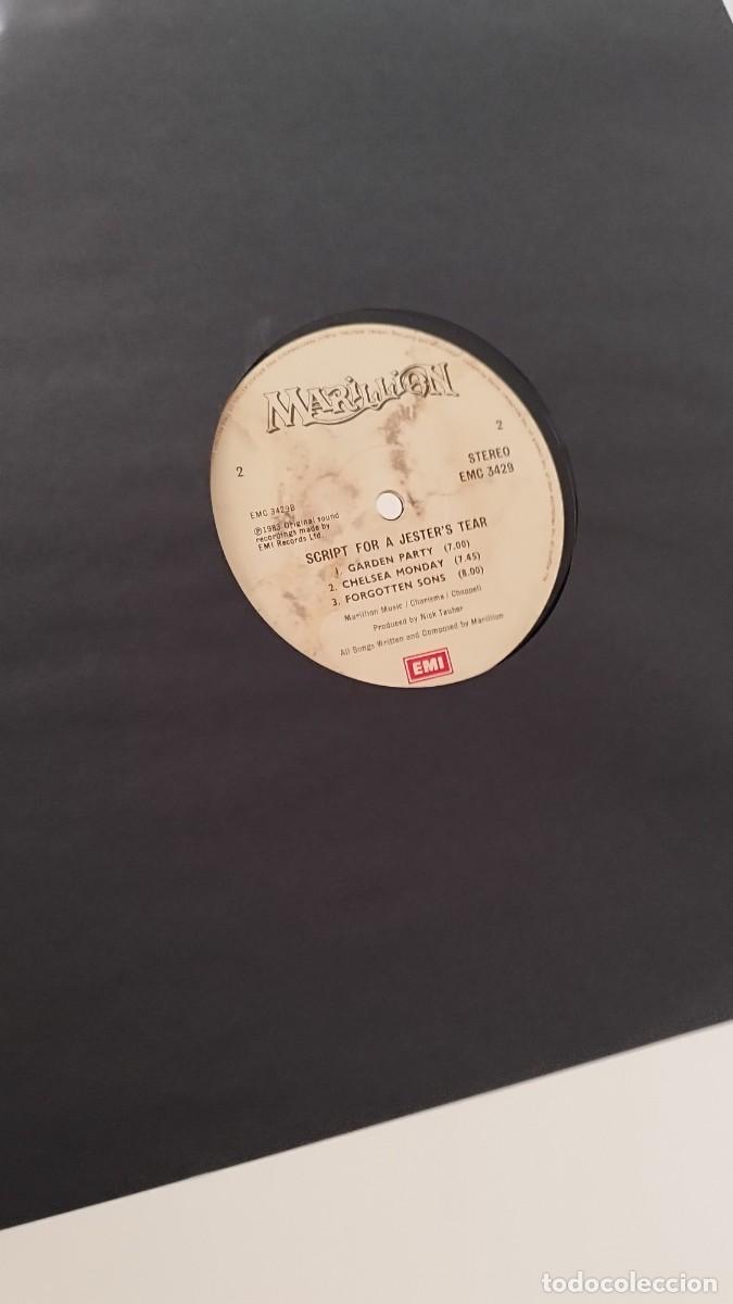 Discos de vinilo: Marillion,SCRIPT FOR A JESTERS TEAR.Vinilo Lp - Foto 3